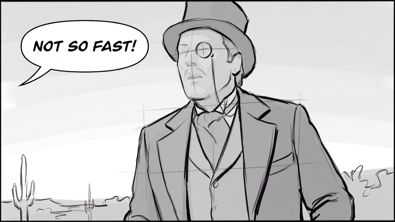 Comedy - Speech Bubbles - storyboard frame 1 by Dakota Warren